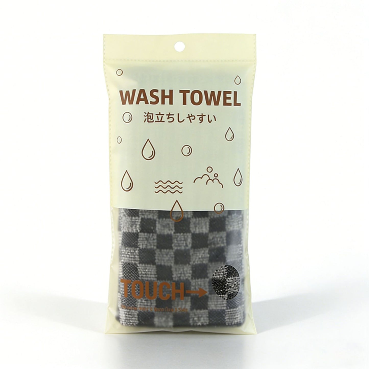 Japanese Style Bath Back Scrub Towel