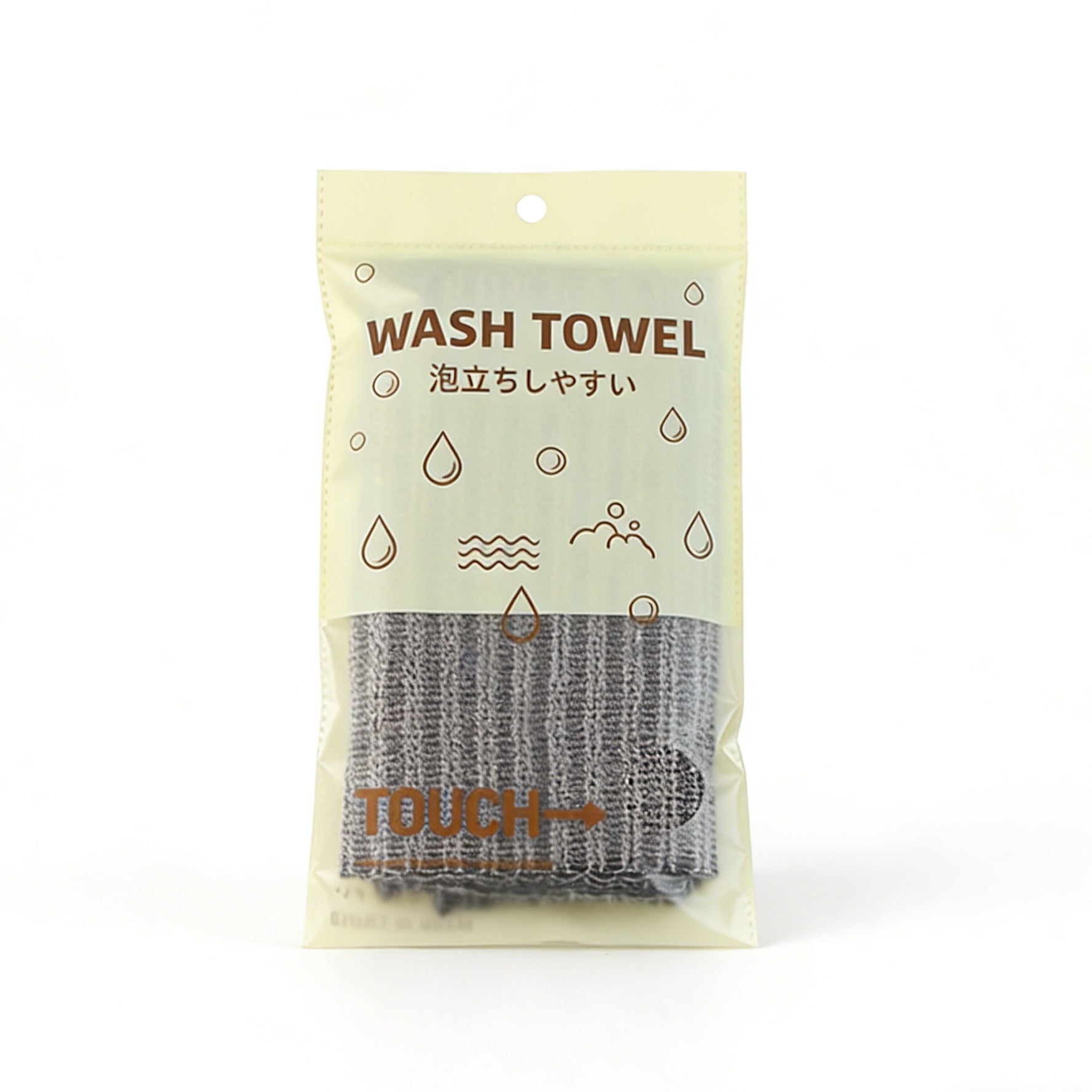 Japanese Style Bath Back Scrub Towel