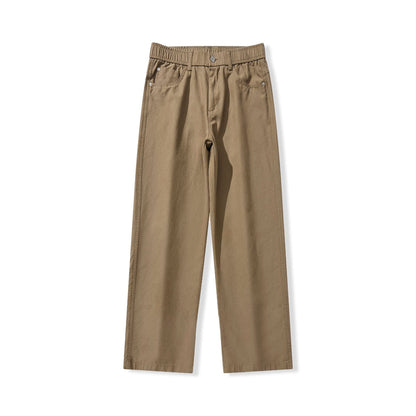 Japanese Style Casual Cotton Trousers