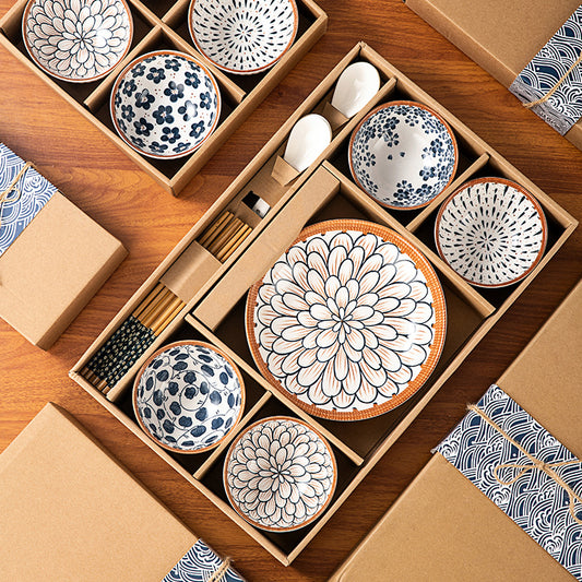 Japanese-style ceramic bowl