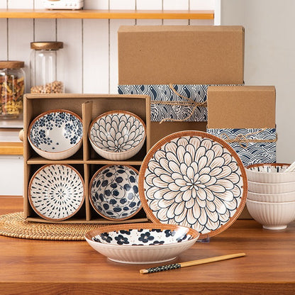 Japanese-style ceramic bowl