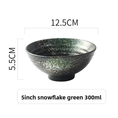 Japanese Style Ceramic Rice Bowl
