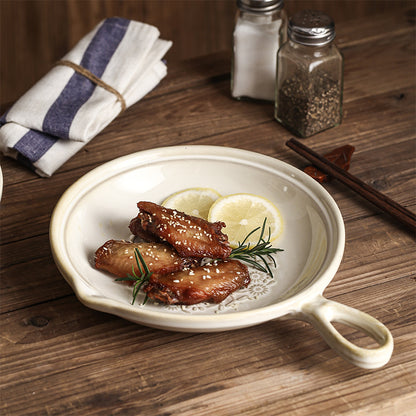 Japanese Style Ceramic Salad Plate
