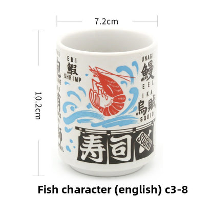 Japanese Style Ceramic Tea Cups