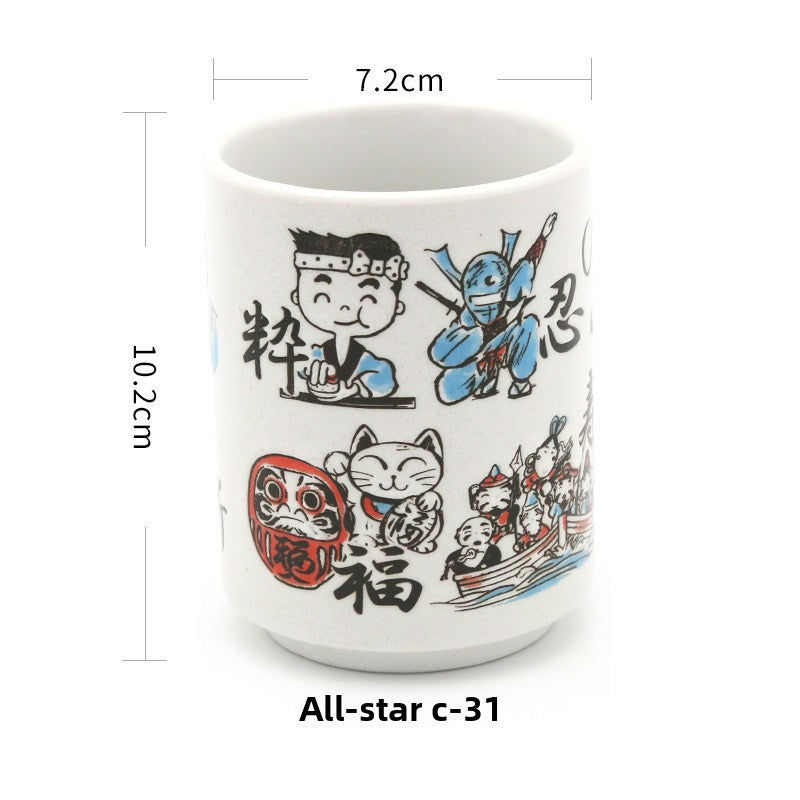 Japanese Style Ceramic Tea Cups