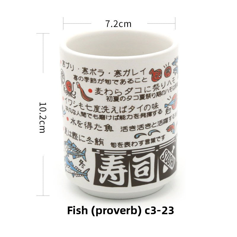 Japanese Style Ceramic Tea Cups