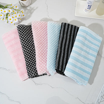 Japanese-Style Exfoliating Bath Towel
