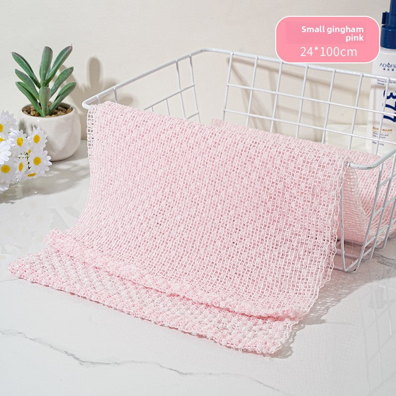 Japanese-Style Exfoliating Bath Towel