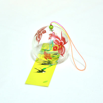 Japanese Style Glass Wind Chime Home Decor