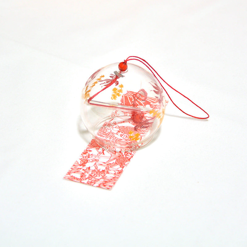 Japanese Style Glass Wind Chime Home Decor
