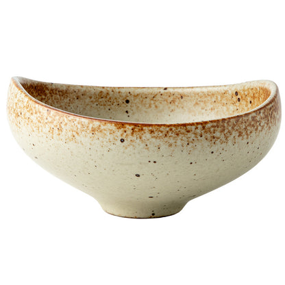 Japanese Style Handmade Stoneware Salad Bowl
