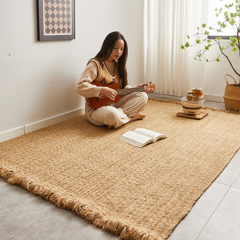 Japanese Style Jute Woven Carpet