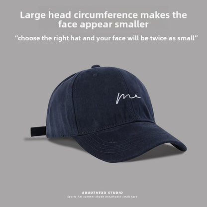 Japanese-style minimalist baseball cap
