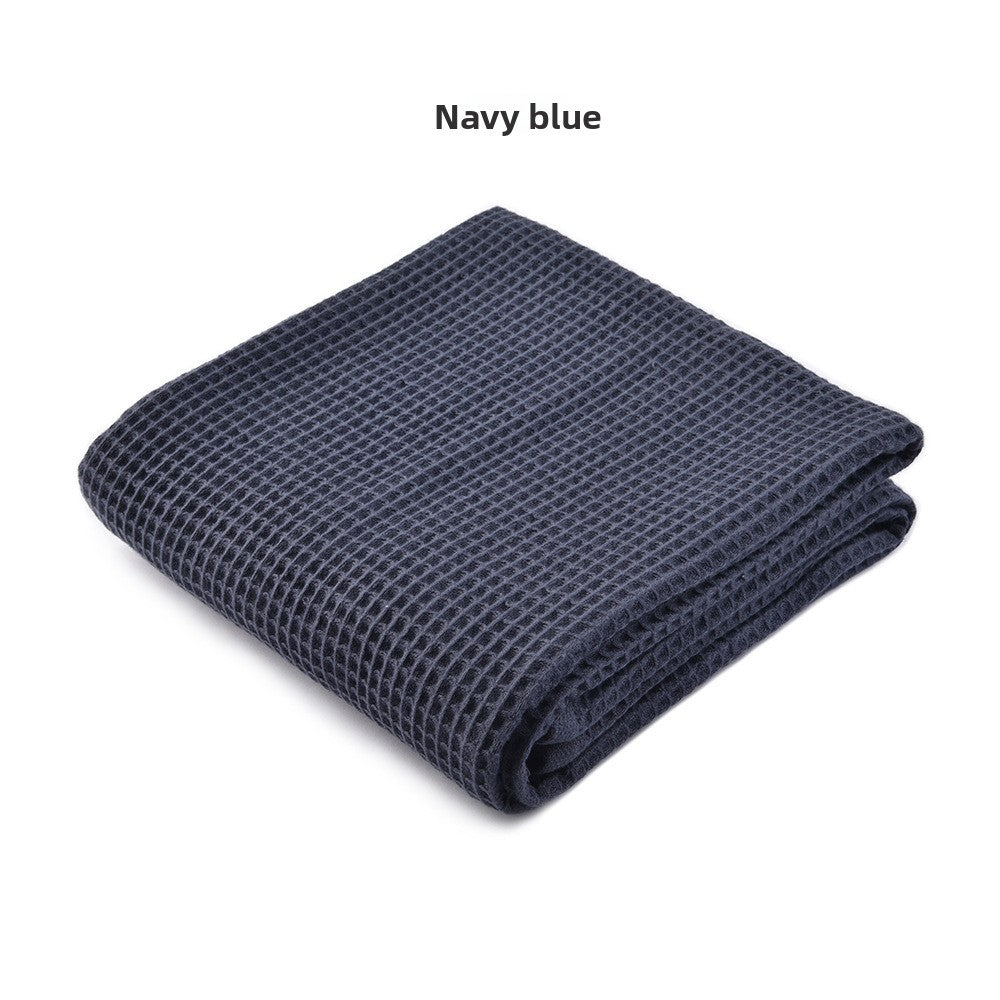 Japanese Style Pure Cotton Honeycomb Pattern Towel Set