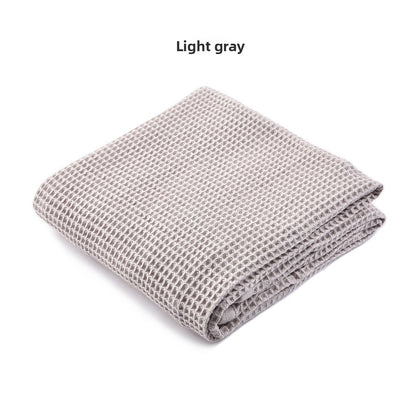 Japanese Style Pure Cotton Honeycomb Pattern Towel Set