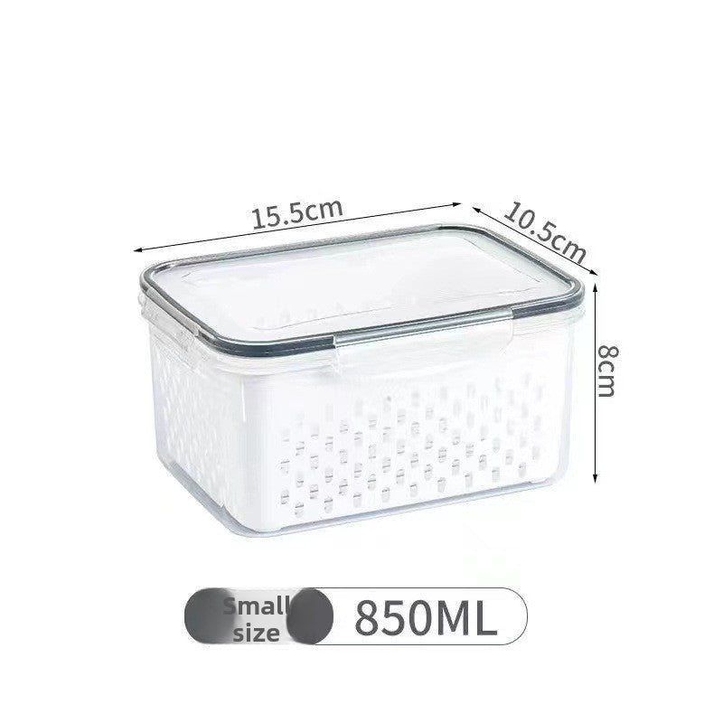 Japanese Style Refrigerator Drain Fresh Keeping Box