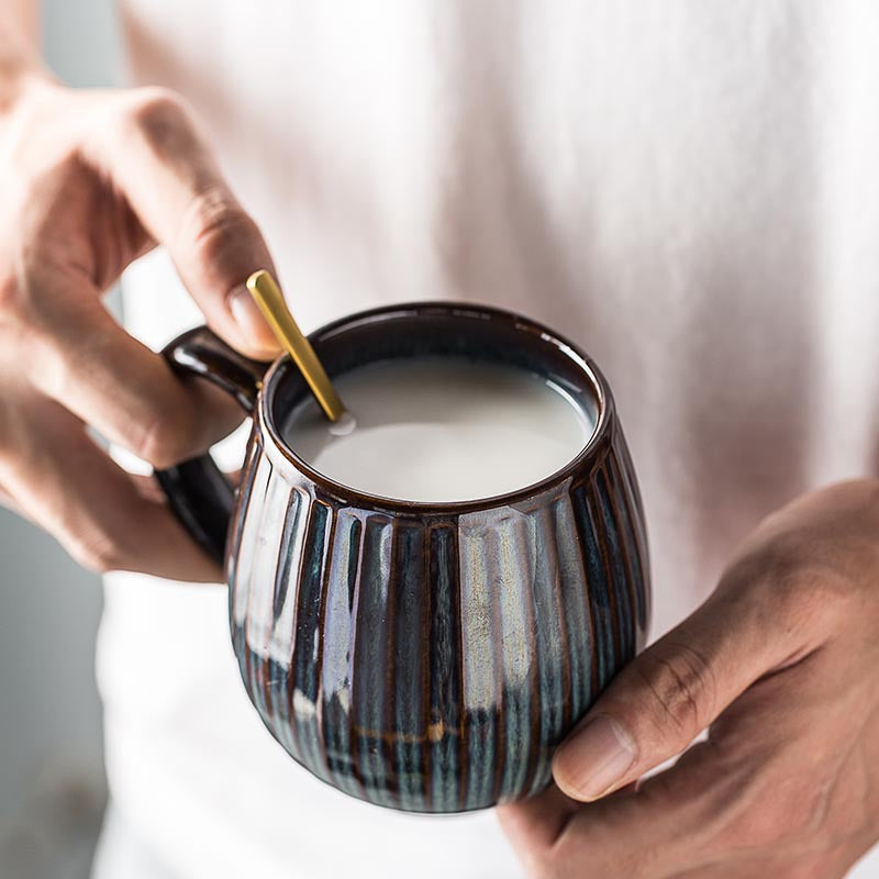 Japanese-style retro glaze water cup