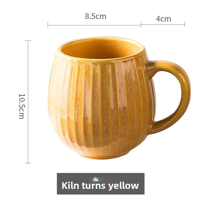 Japanese-style retro glaze water cup