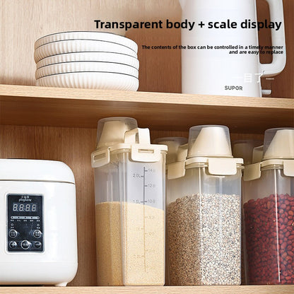 Japanese Style Sealed Rice Storage Container