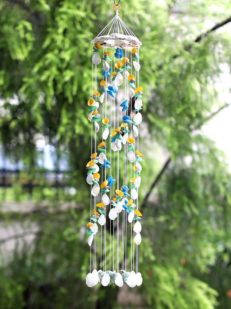 Japanese Style Shell Wind Chime Hanging Ornament