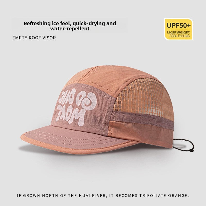 Japanese-Style Short-Brim Baseball Cap