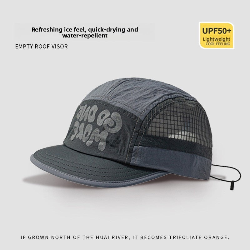 Japanese-Style Short-Brim Baseball Cap