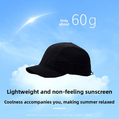Japanese-Style Short-Brim Baseball Cap