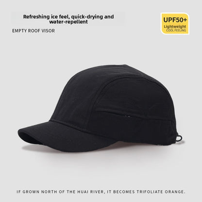 Japanese-Style Short-Brim Baseball Cap
