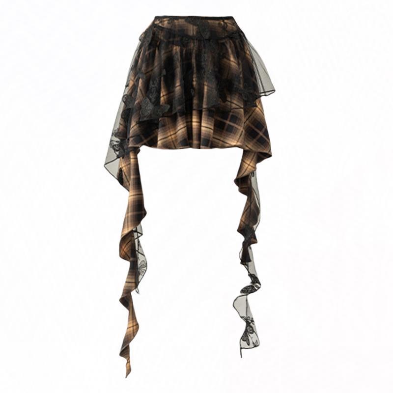 Japanese-style soft girl half-length skirt