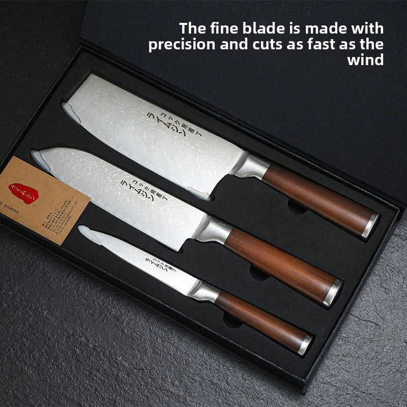 Japanese Style Stainless Steel Kitchen Knife Set