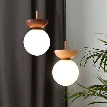 Japanese Style Wood Ceiling Light