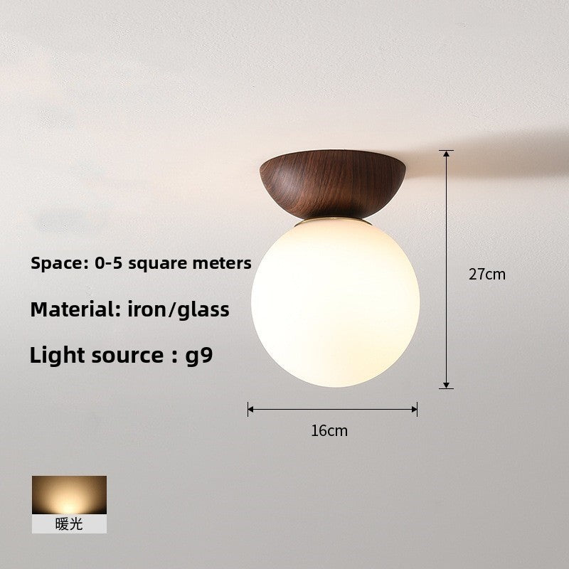 Japanese Style Wood Ceiling Light
