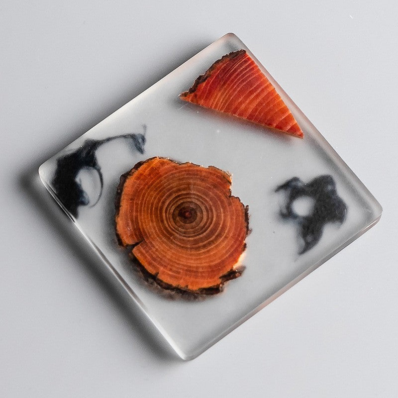 Japanese Style Wooden Tea Cup Coaster Mats
