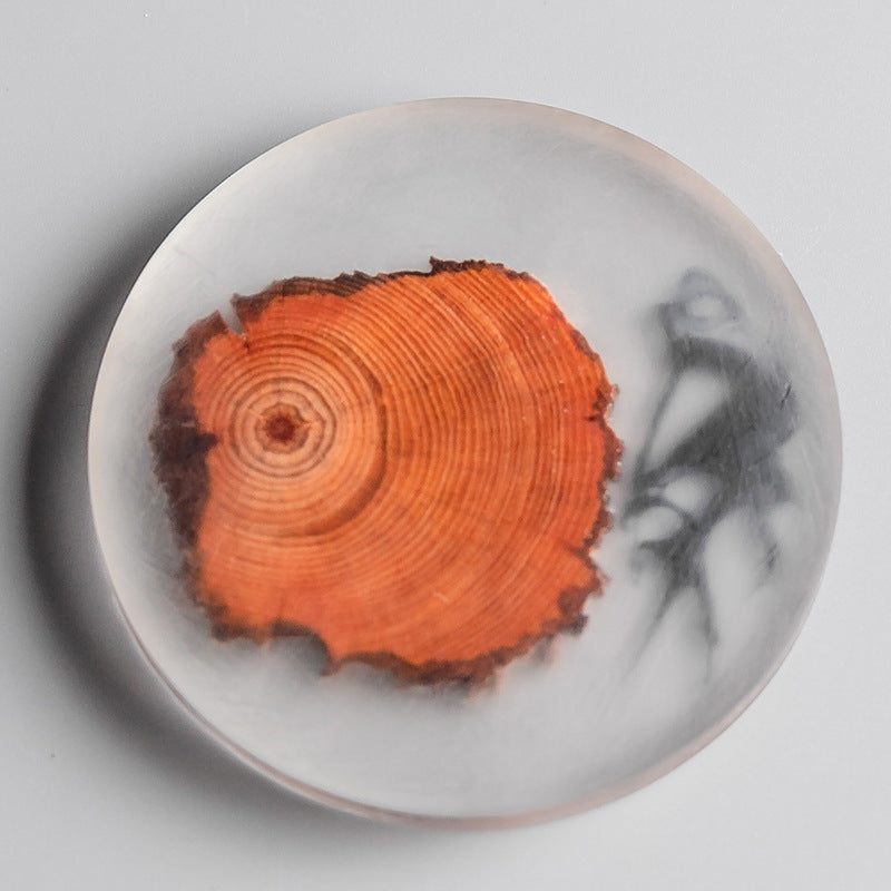 Japanese Style Wooden Tea Cup Coaster Mats