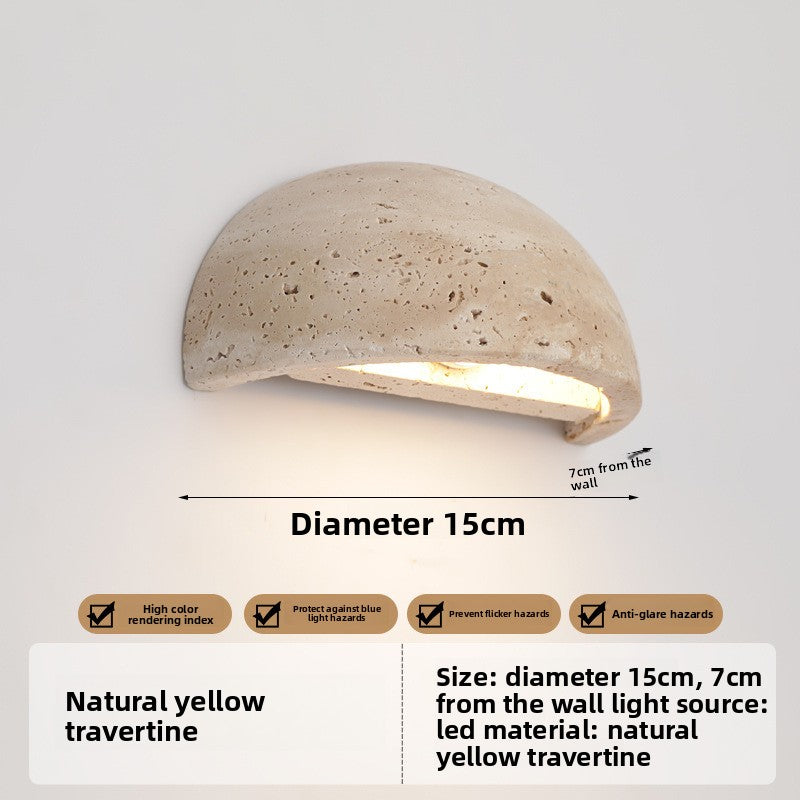 Japanese Wabi-Sabi Wall Lamp