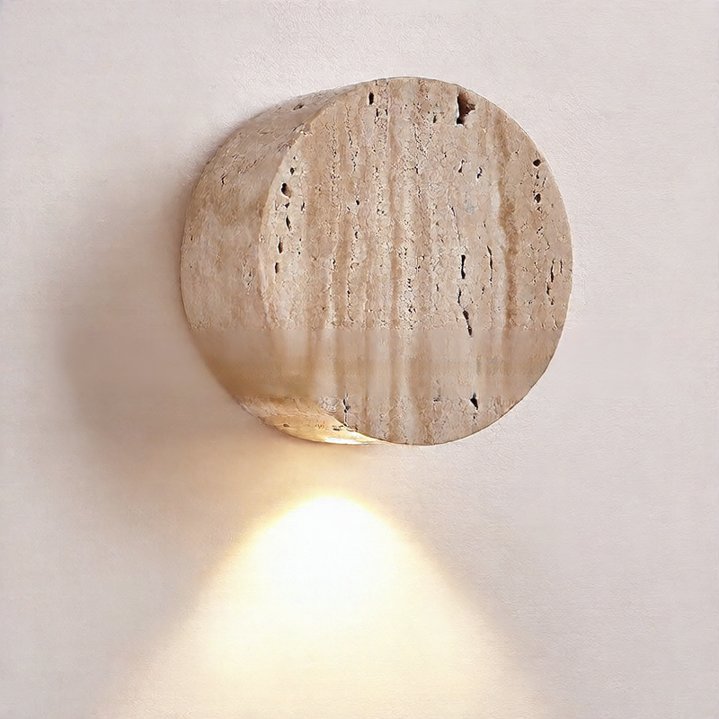Japanese Wabi-Sabi Wall Lamp