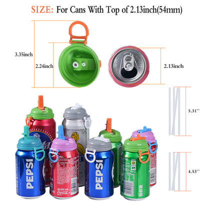 Jar Lid Straw