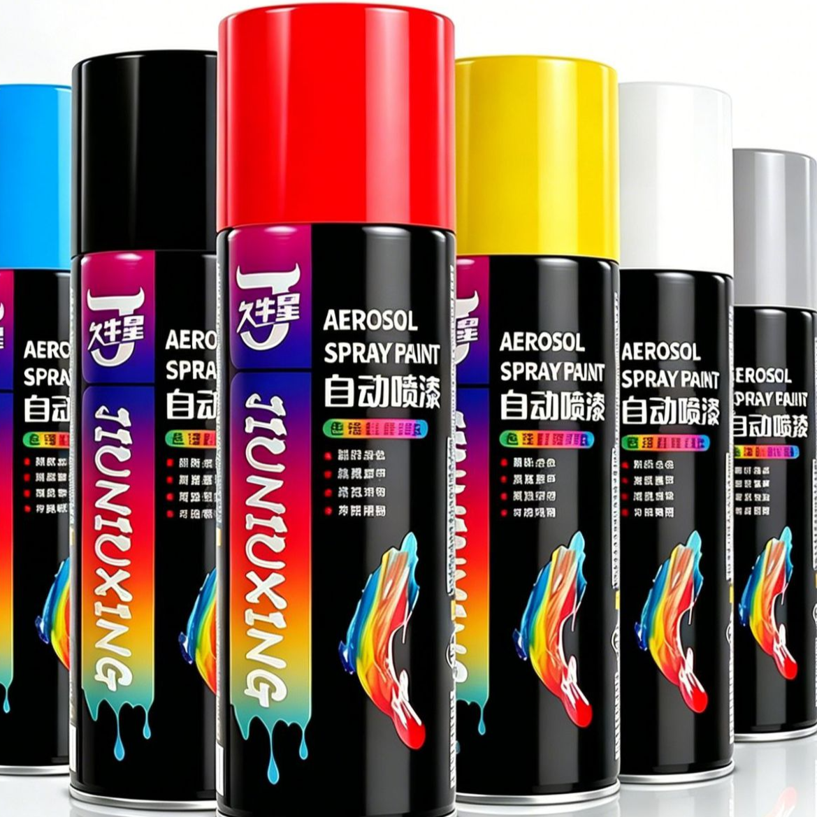 JAutomatic spray painting for metal rust prevention and repair painting