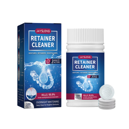 JAYSUING Dentures Cleaning Tablets for Oral Hygiene