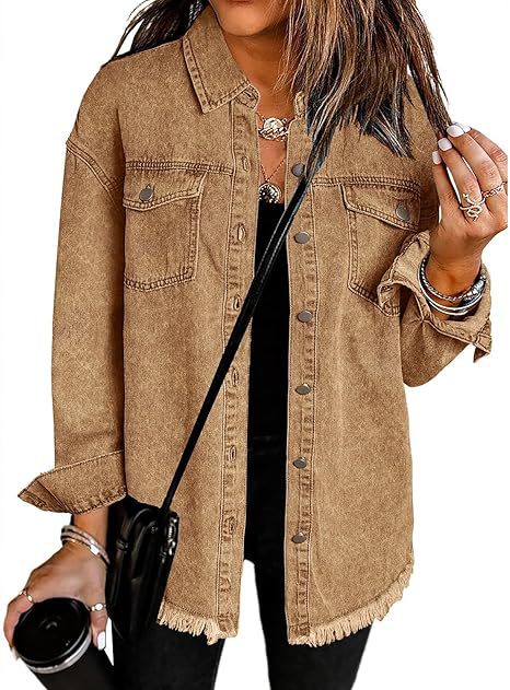 Jeans casual loose coat