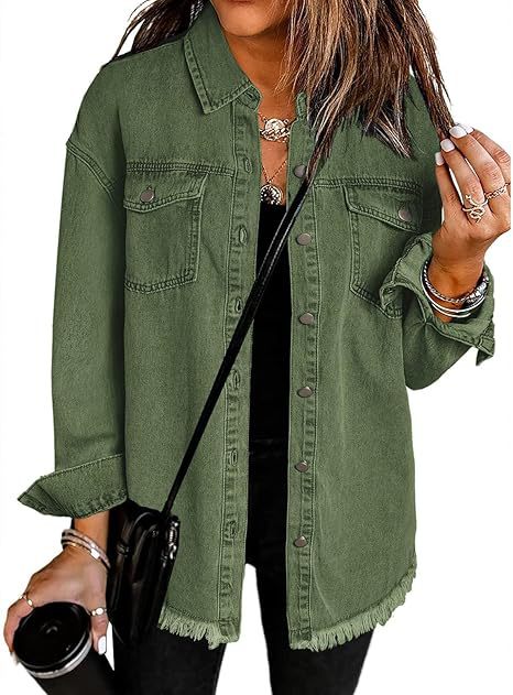 Jeans casual loose coat