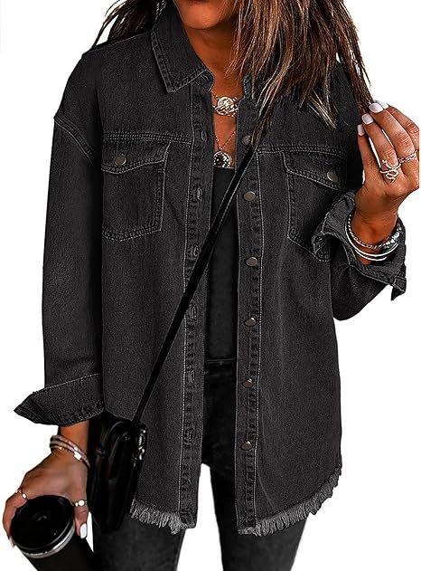 Jeans casual loose coat