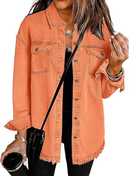 Jeans casual loose coat