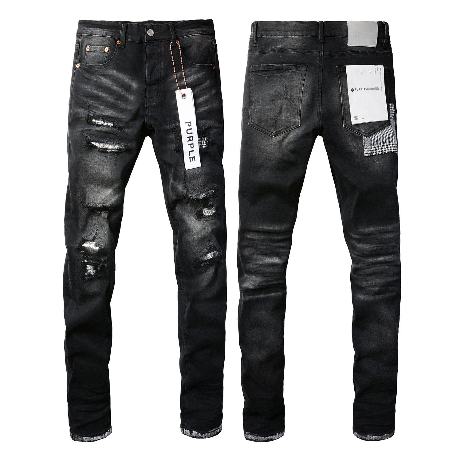 Jeans Distressed Denim Pants