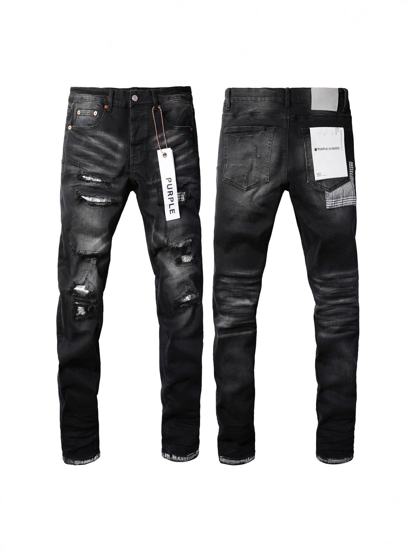 Jeans Distressed Denim Pants