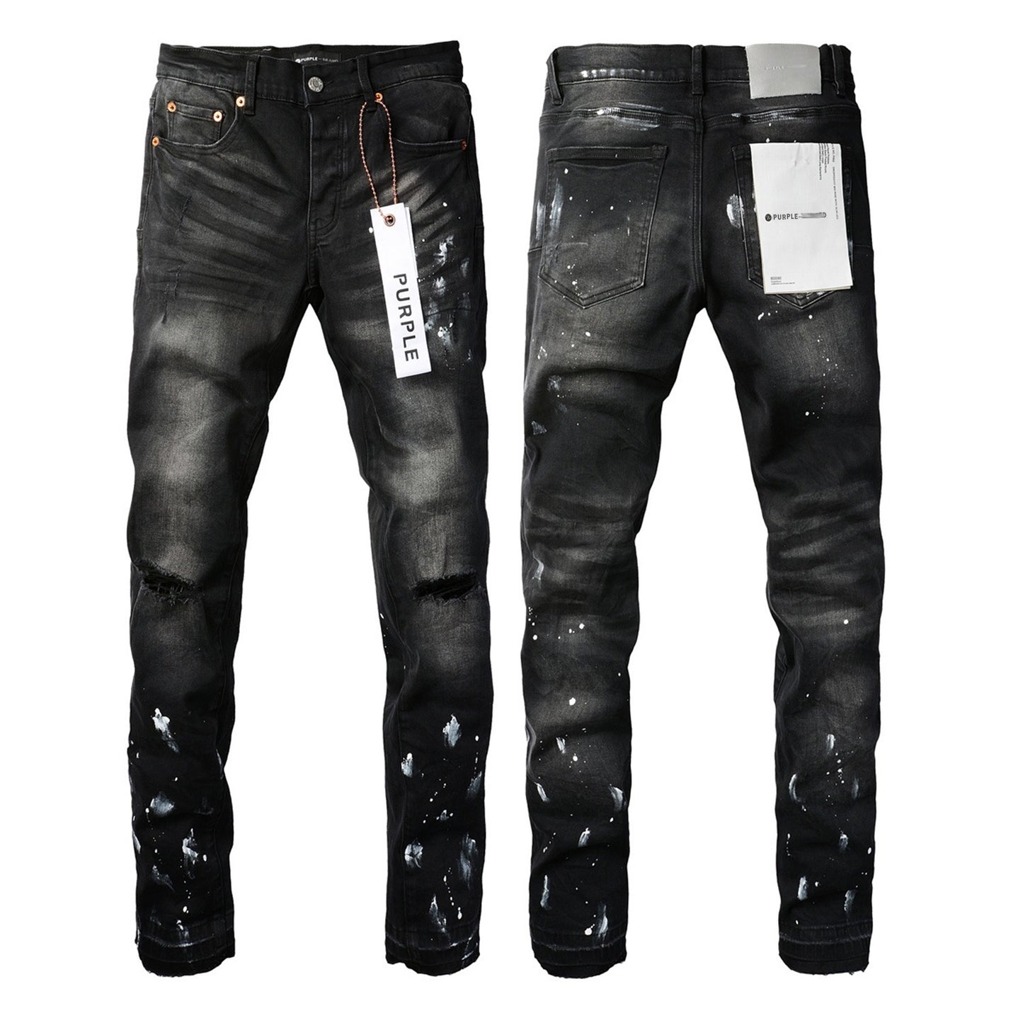 Jeans Distressed Denim Pants