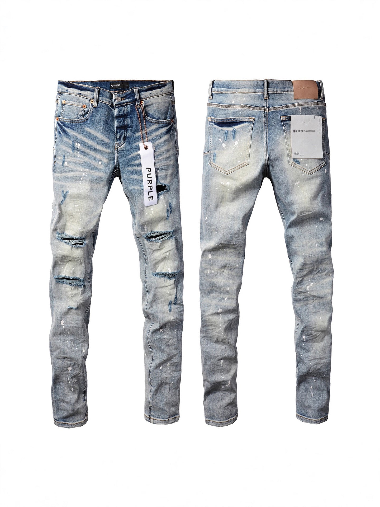 Jeans Distressed Denim Pants