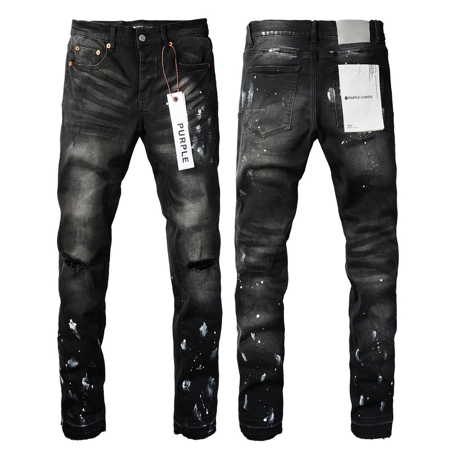 Jeans Distressed Denim Pants