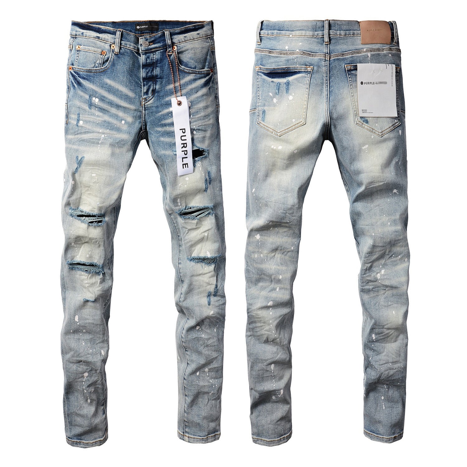 Jeans Distressed Denim Pants