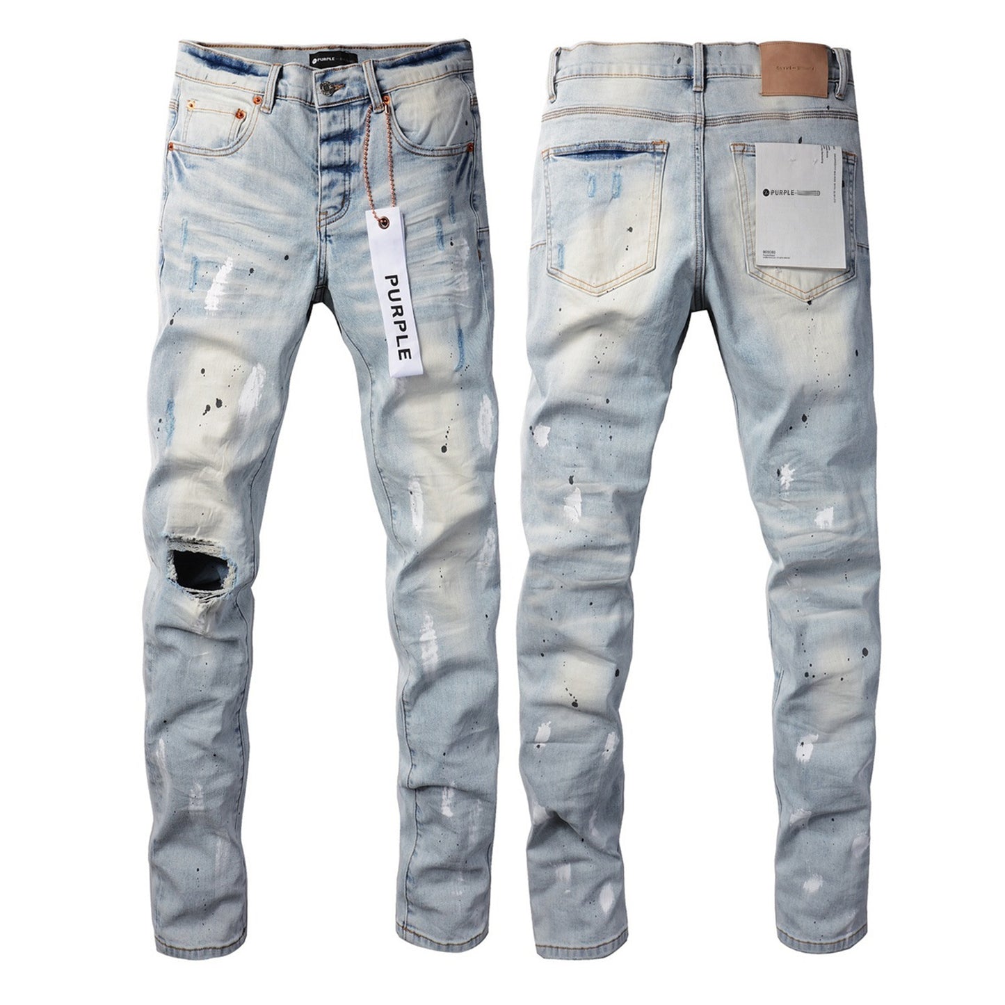 Jeans Distressed Denim Pants